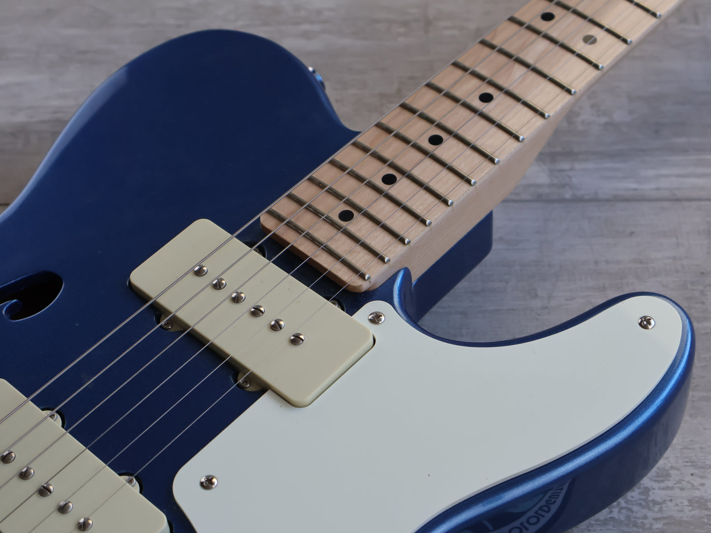 Squier Paranormal Cabronita Telecaster Thinline w/P90's (Lake Placid Blue)