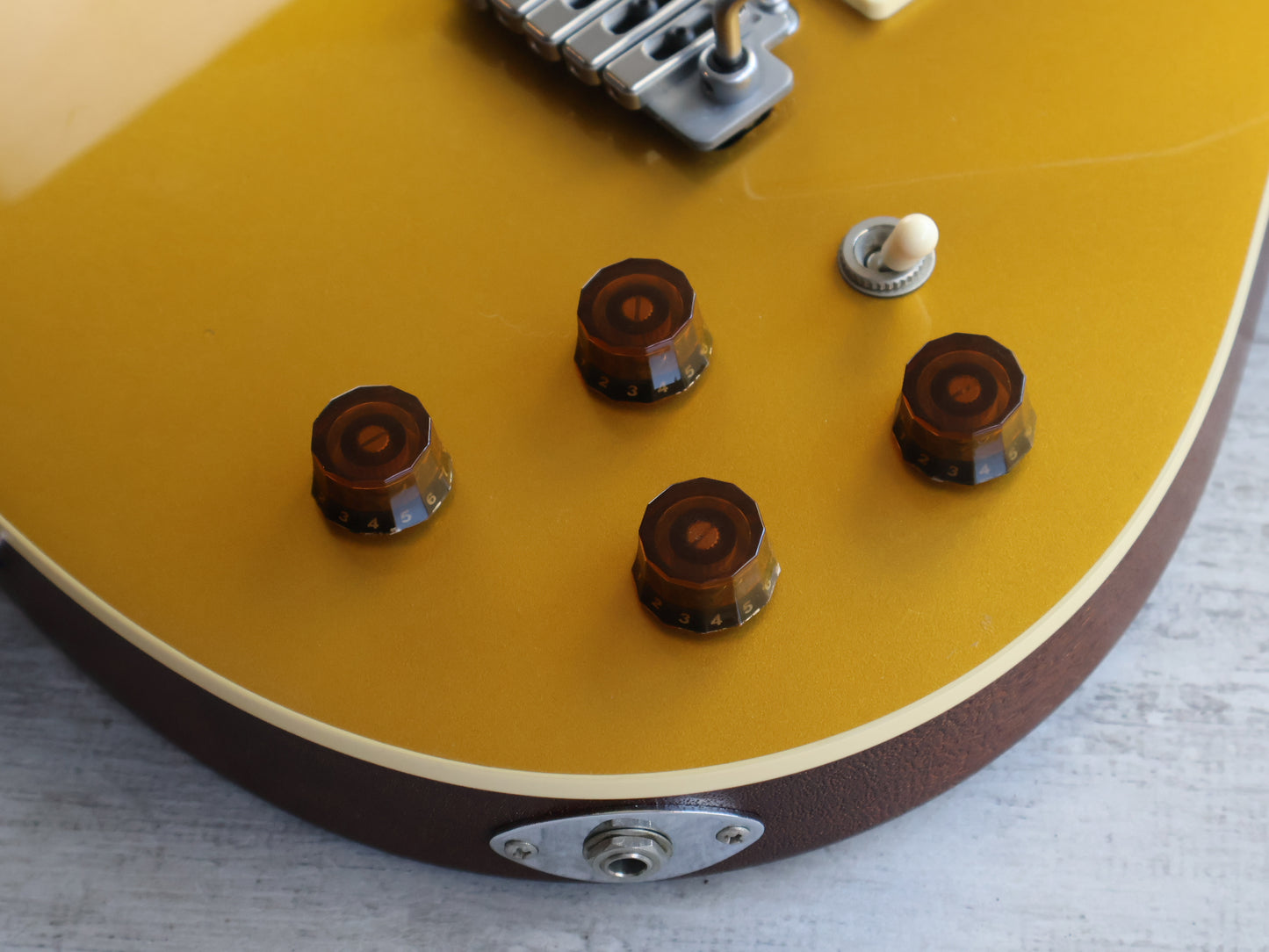 2010 Greco EW-88 Double Cutaway (Gold Top)