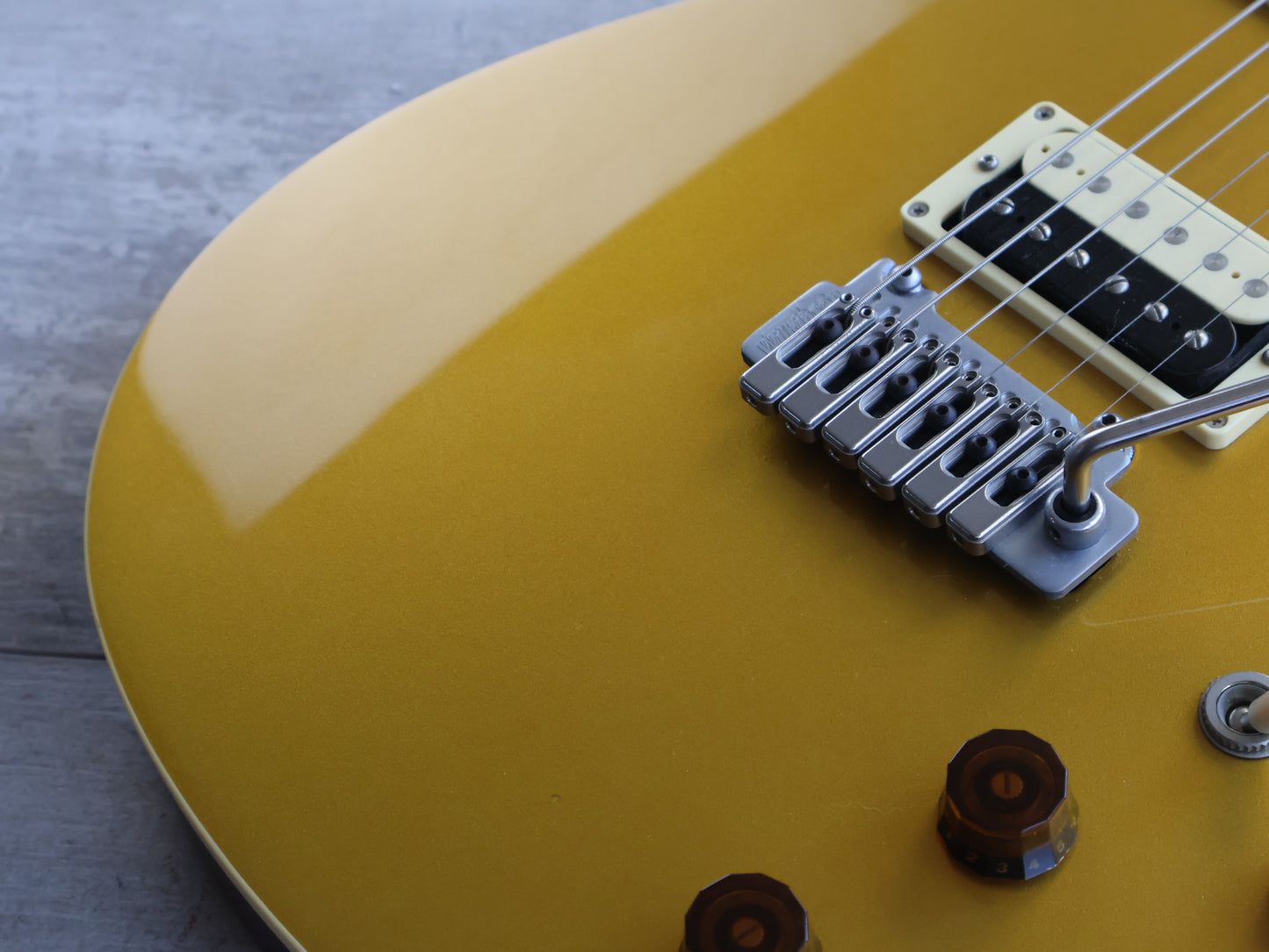 2010 Greco EW-88 Double Cutaway (Gold Top)