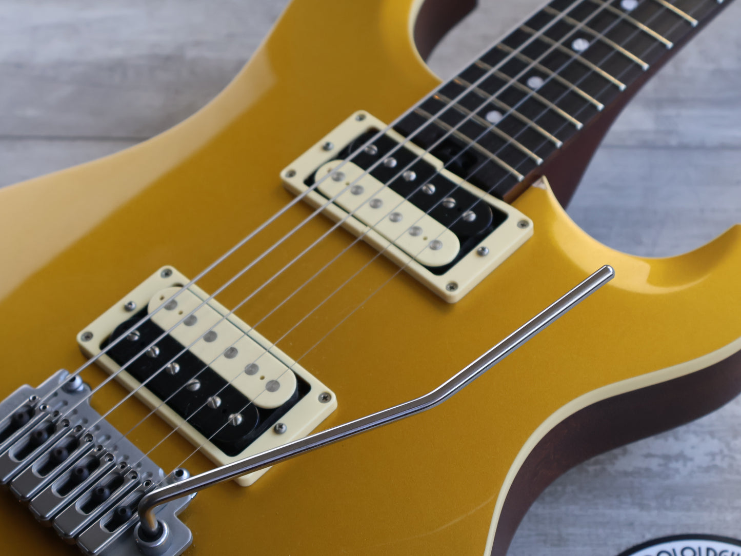 2010 Greco EW-88 Double Cutaway (Gold Top)