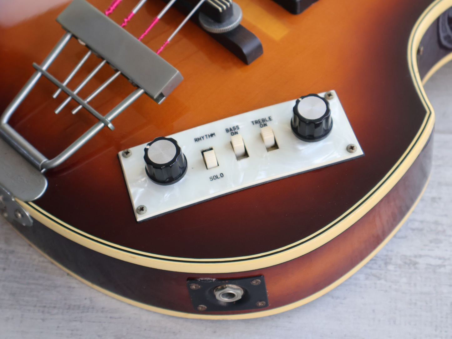1987 Greco VB-50 Violin Beatle Bass (Brown Sunburst)