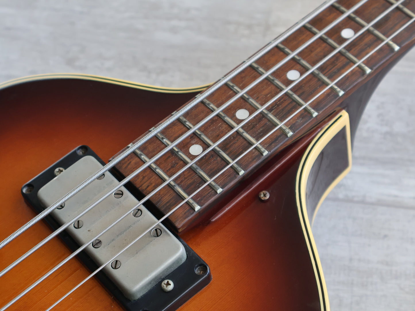 1987 Greco VB-50 Violin Beatle Bass (Brown Sunburst)