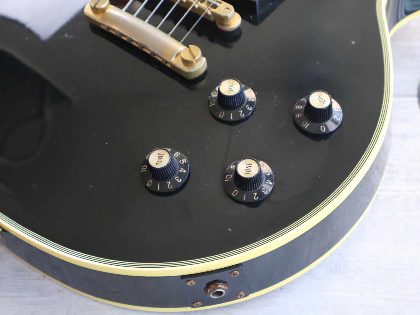 1990 Greco Japan EGC-600 Les Paul Custom (Ebony)