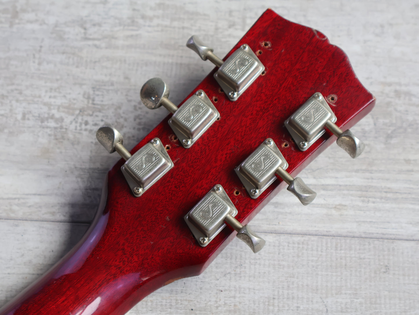 1983 Burny RLG-50 Super Grade Les Paul Standard (Steampunk Silver)
