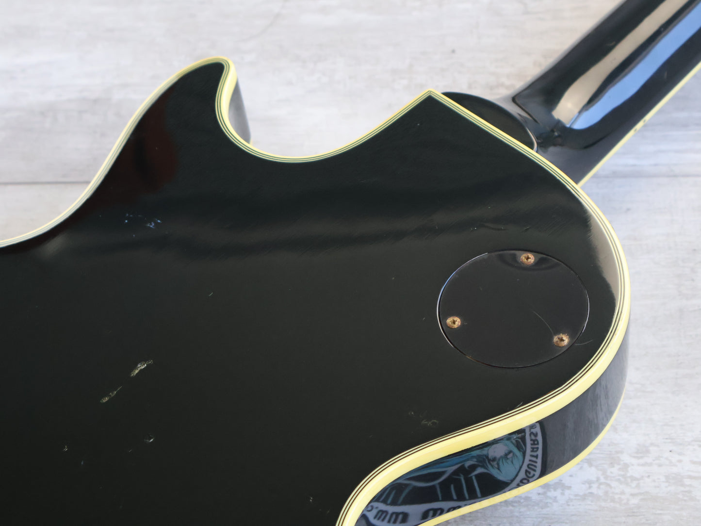 1990 Greco Japan EGC-600 Les Paul Custom (Ebony)