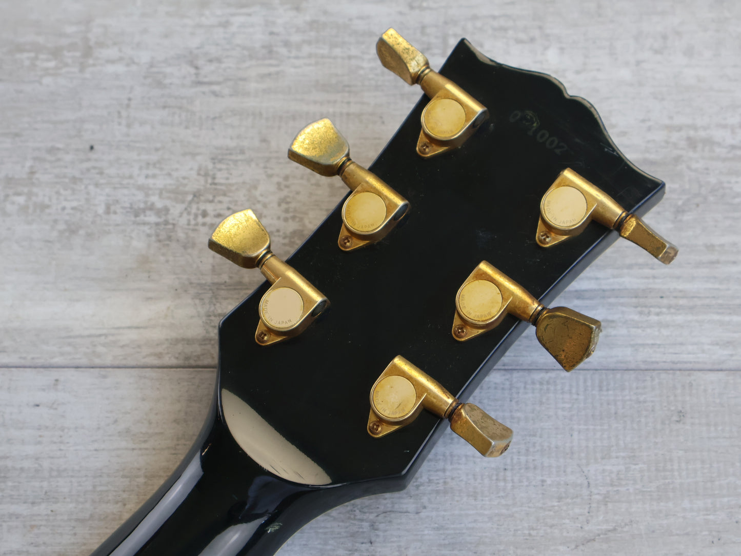 1990 Greco Japan EGC-600 Les Paul Custom (Ebony)