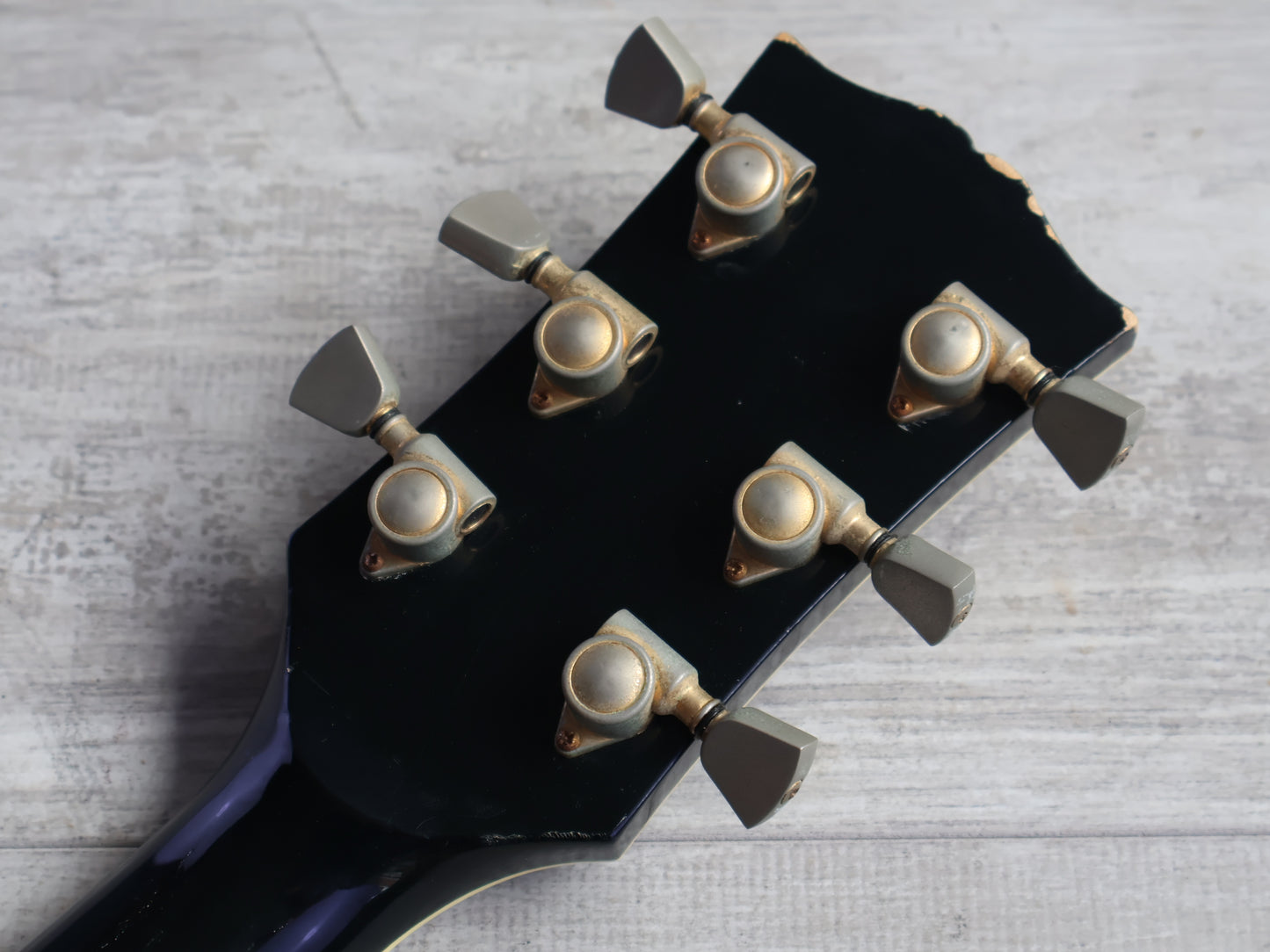 1976 Aria Pro II Japan LC-500 Les Paul Custom (Ebony)