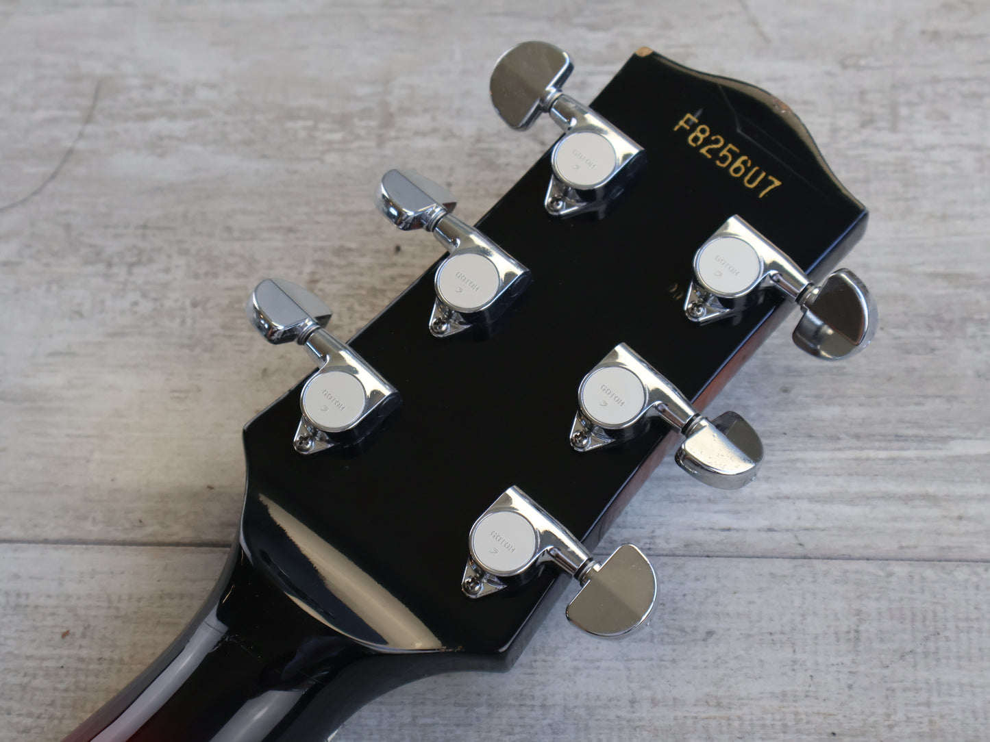 1982 Greco Japan SV-600 Super View Semi-Hollowbody (Sunburst)