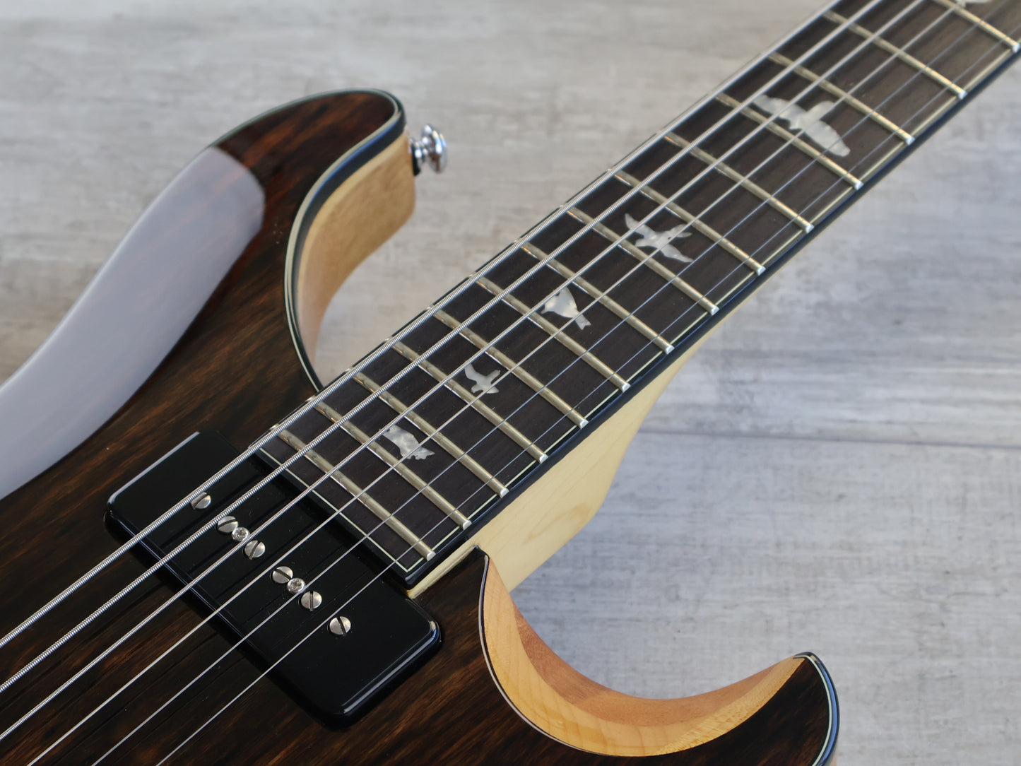 PRS SE Exotic Wood SE 277 Limited Edition Baritone (Ebony)