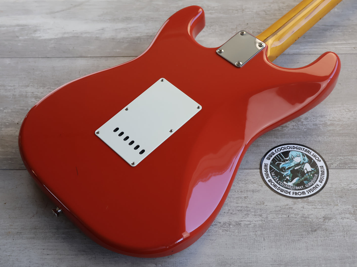 2010 Fender Japan ST57-US '57 Reissue Stratocaster w/USA Pickups (Fiesta Red)