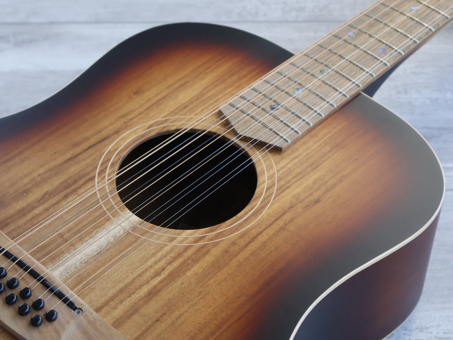 2016 Cole Clark CCFL2E-12-BLBL 12-String Dreadnought Acoustic Guitar w/Pickup