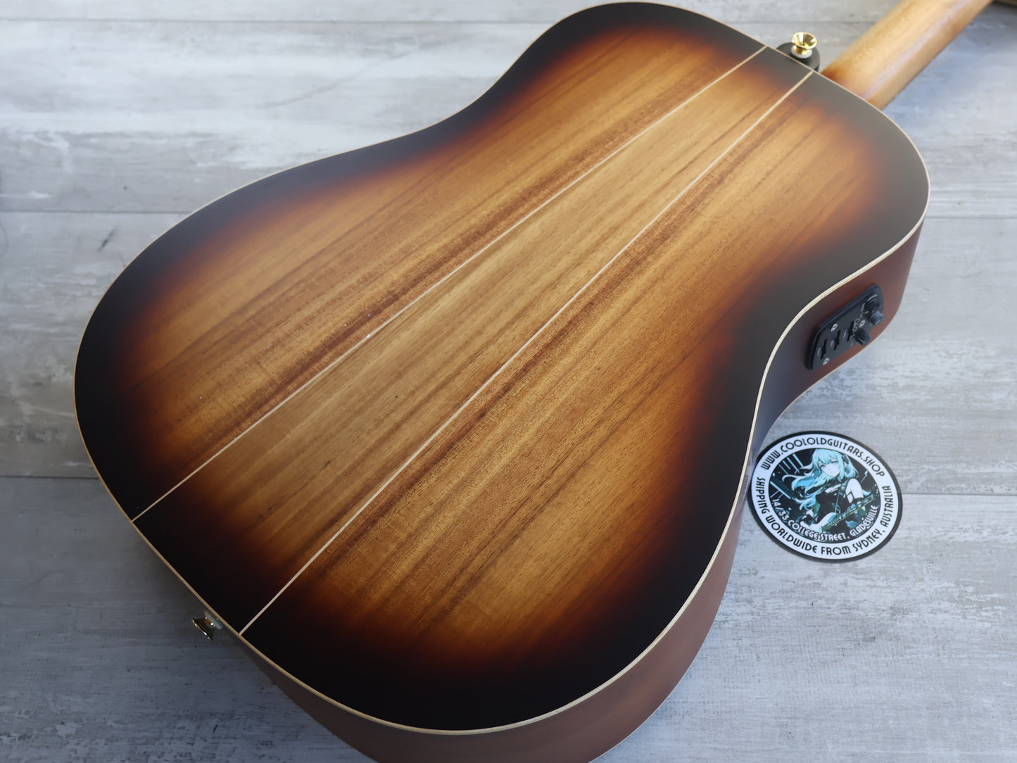 2016 Cole Clark CCFL2E-12-BLBL 12-String Dreadnought Acoustic Guitar w/Pickup