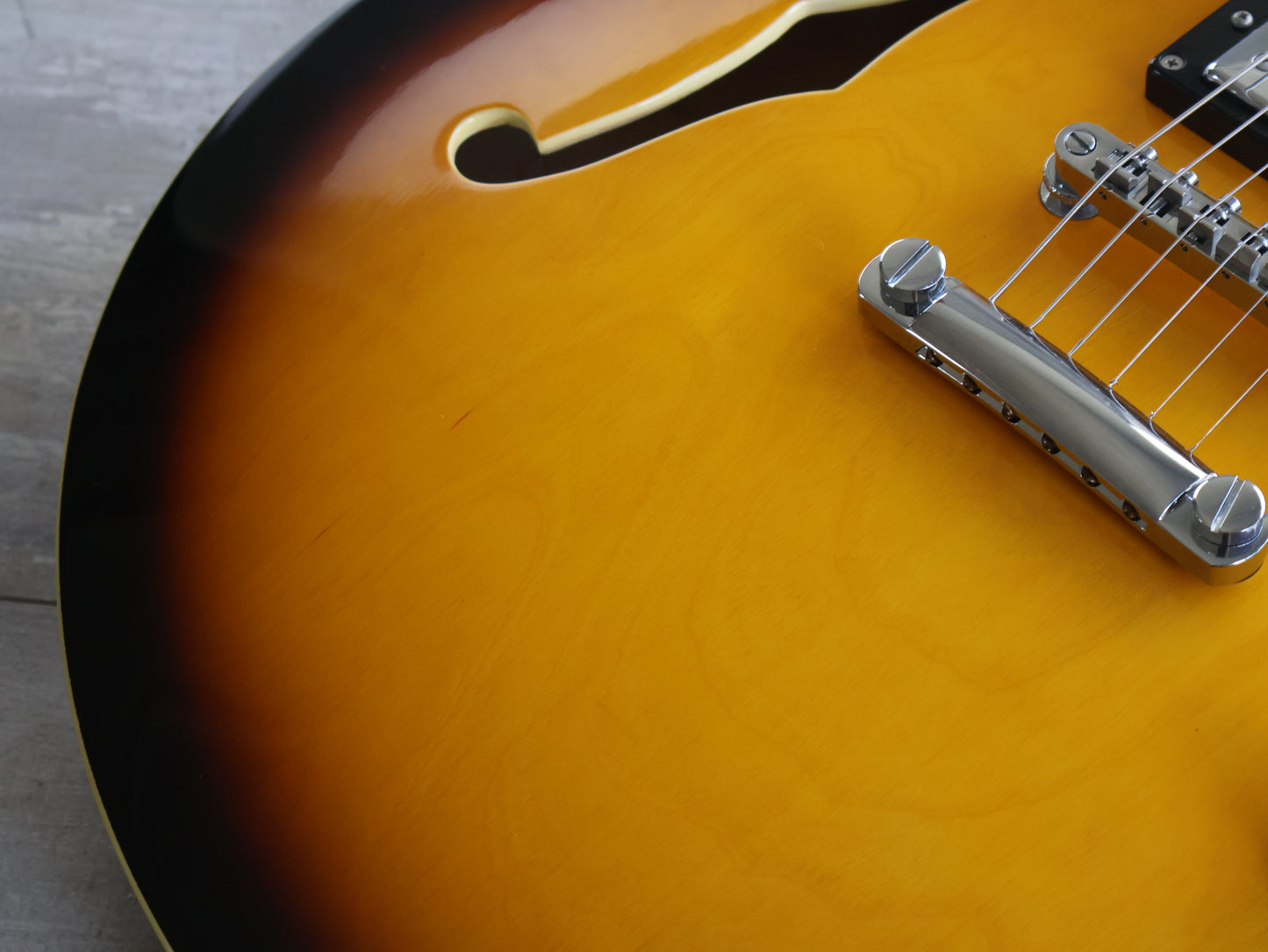2013 Tokai ES-78 Semi Hollowbody 335 Electric Guitar (Brown Sunburst)