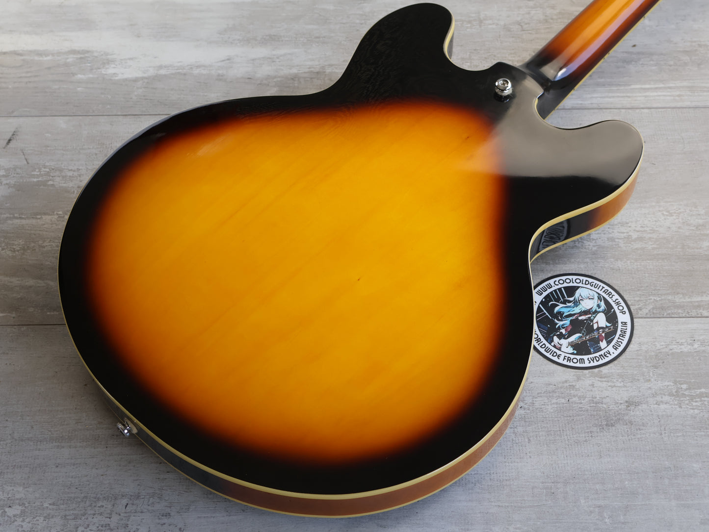 2013 Tokai ES-78 Semi Hollowbody 335 Electric Guitar (Brown Sunburst)