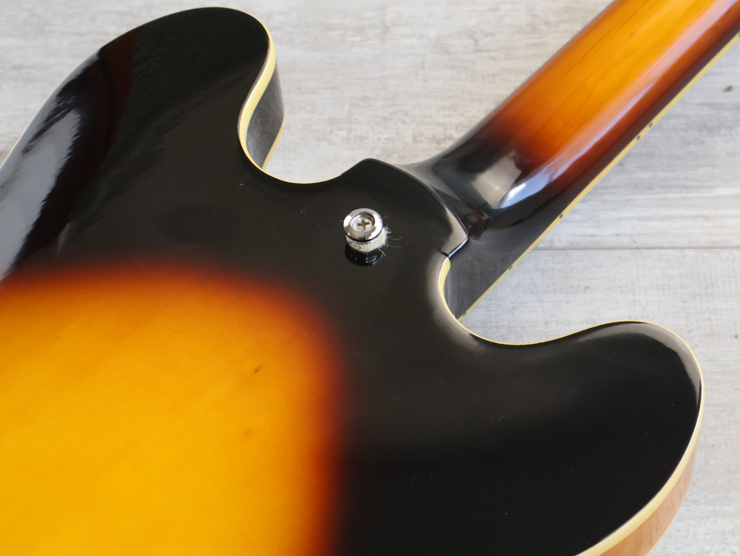 2013 Tokai ES-78 Semi Hollowbody 335 Electric Guitar (Brown Sunburst)