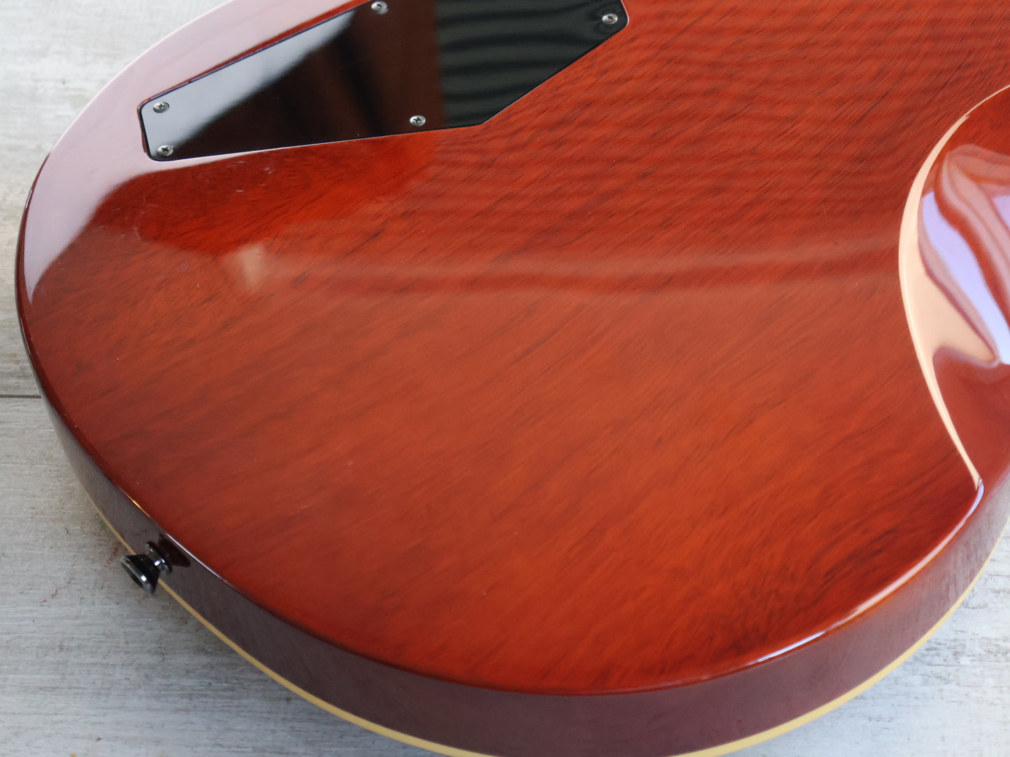 2011 Edwards (by ESP Japan) E-MA-105SD/QM Eclipse Single Cutaway (Black Cherry)