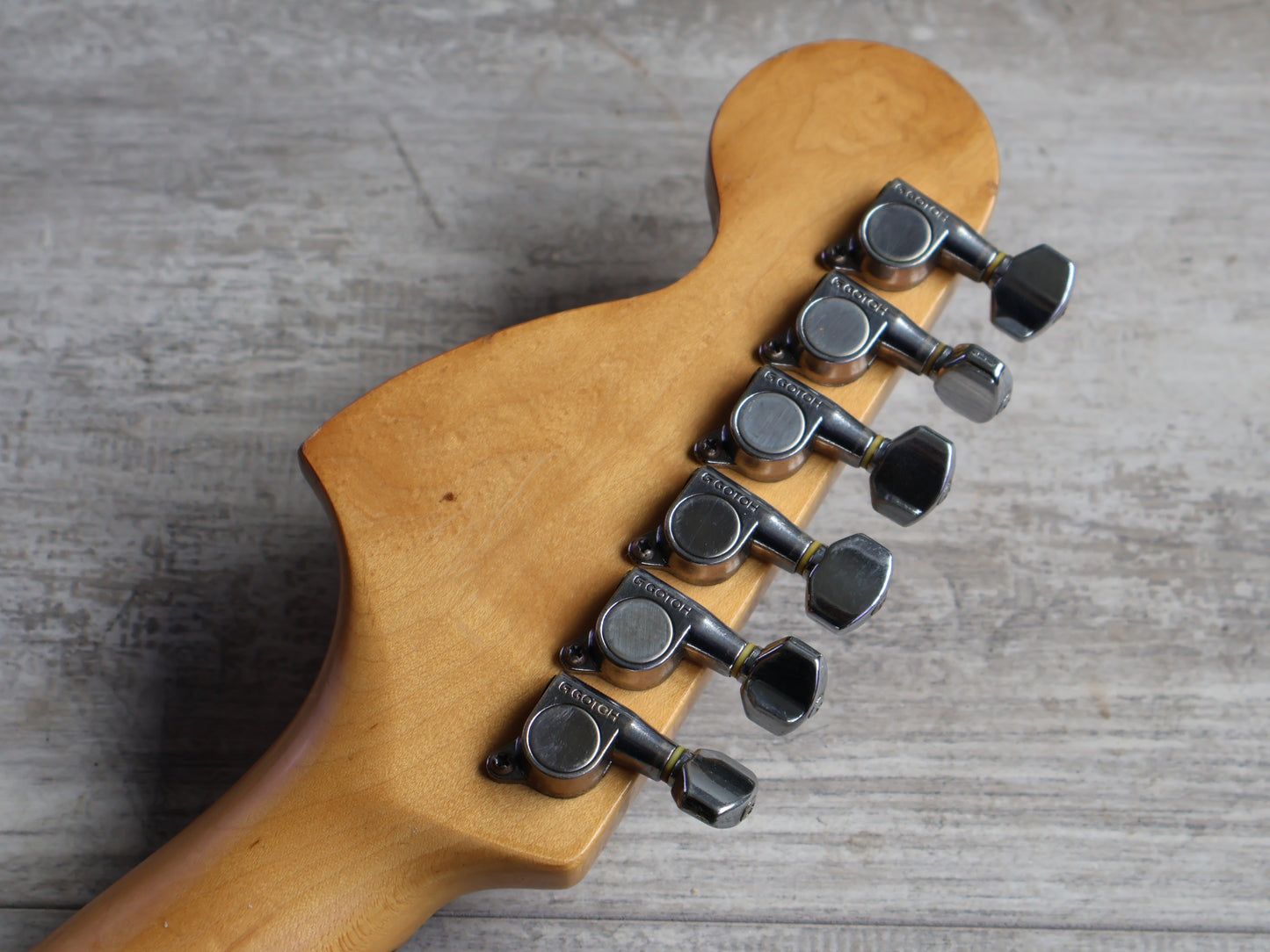 1991 Fender Japan ST72-860DSC Scalloped Yngwie Malmsteen Stratocaster (Aged White)