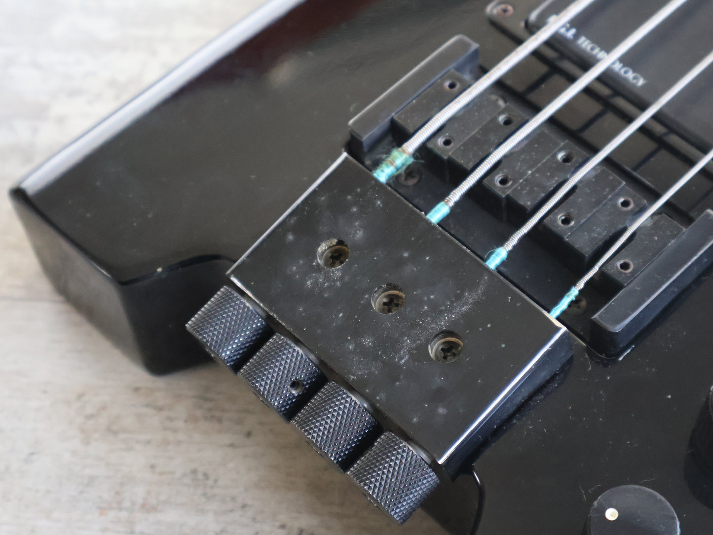 1980's Fernandes THB-115 Tomahawk Headless Bass w/Graphite Neck (Black)