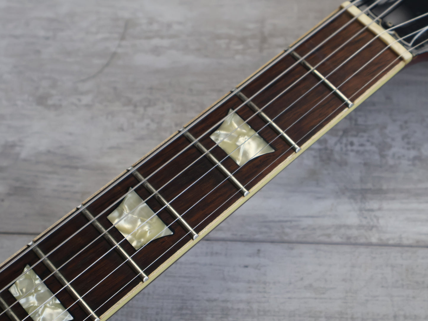 1996 Orville (Gibson) Japan SG-65 '62 Reissue SG Double Cutaway (Heritage Cherry)