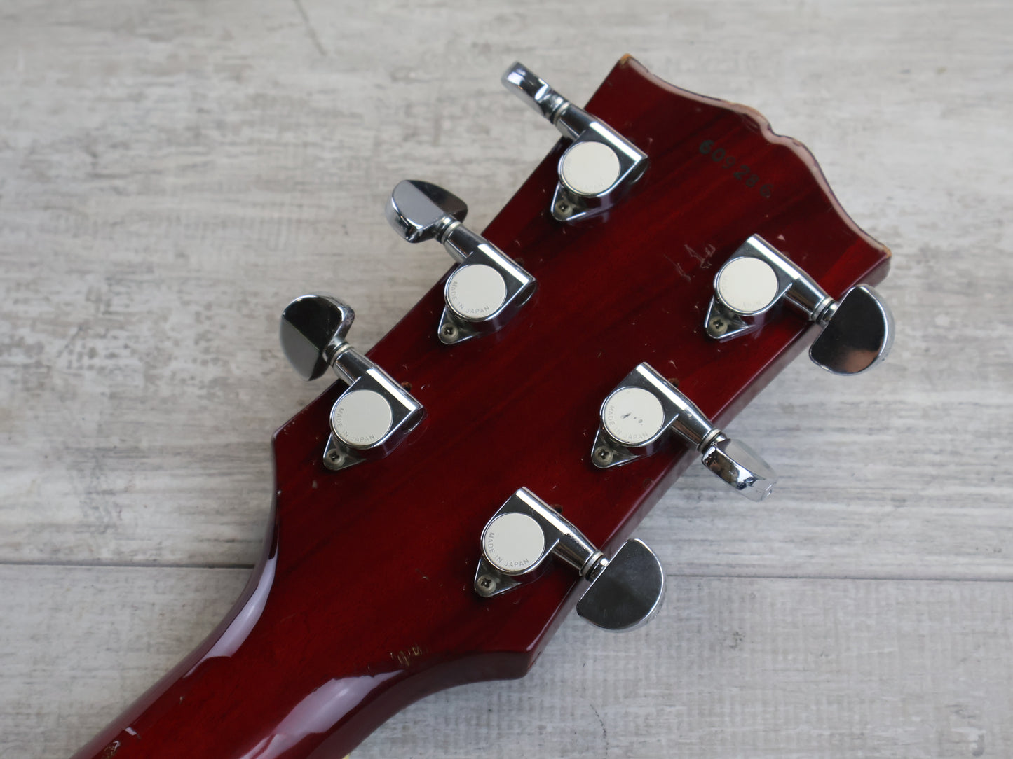 1996 Orville (Gibson) Japan SG-65 '62 Reissue SG Double Cutaway (Heritage Cherry)