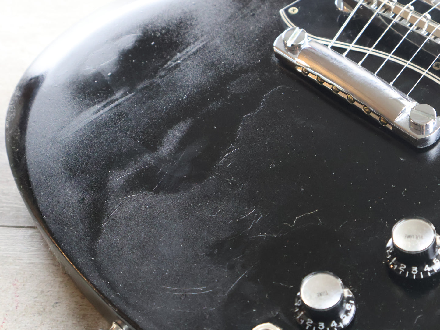 1996 Gibson USA SG Standard Double Cutaway (Black)
