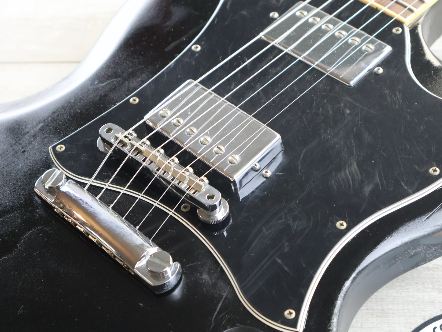 1996 Gibson USA SG Standard Double Cutaway (Black)