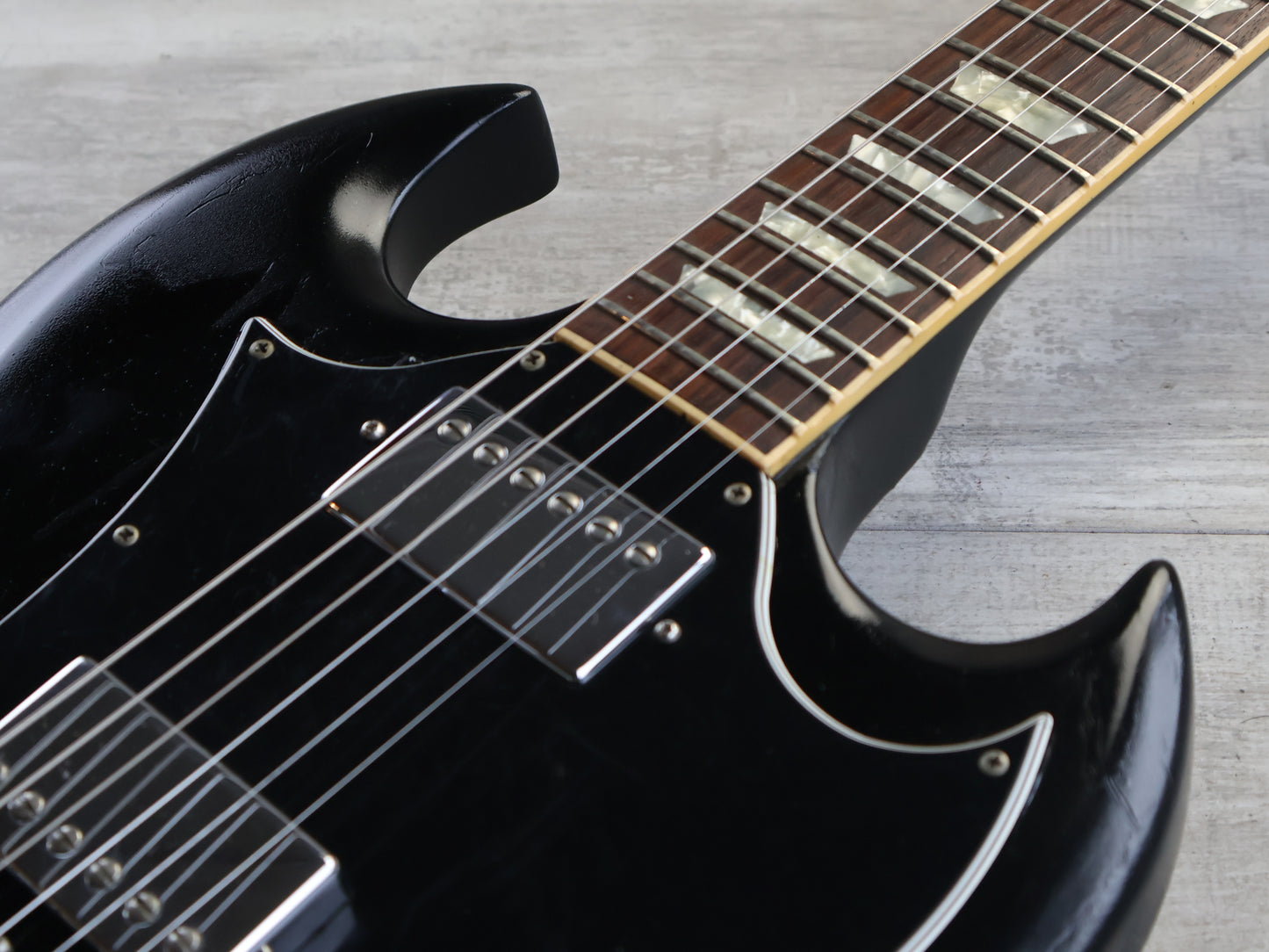 1996 Gibson USA SG Standard Double Cutaway (Black)