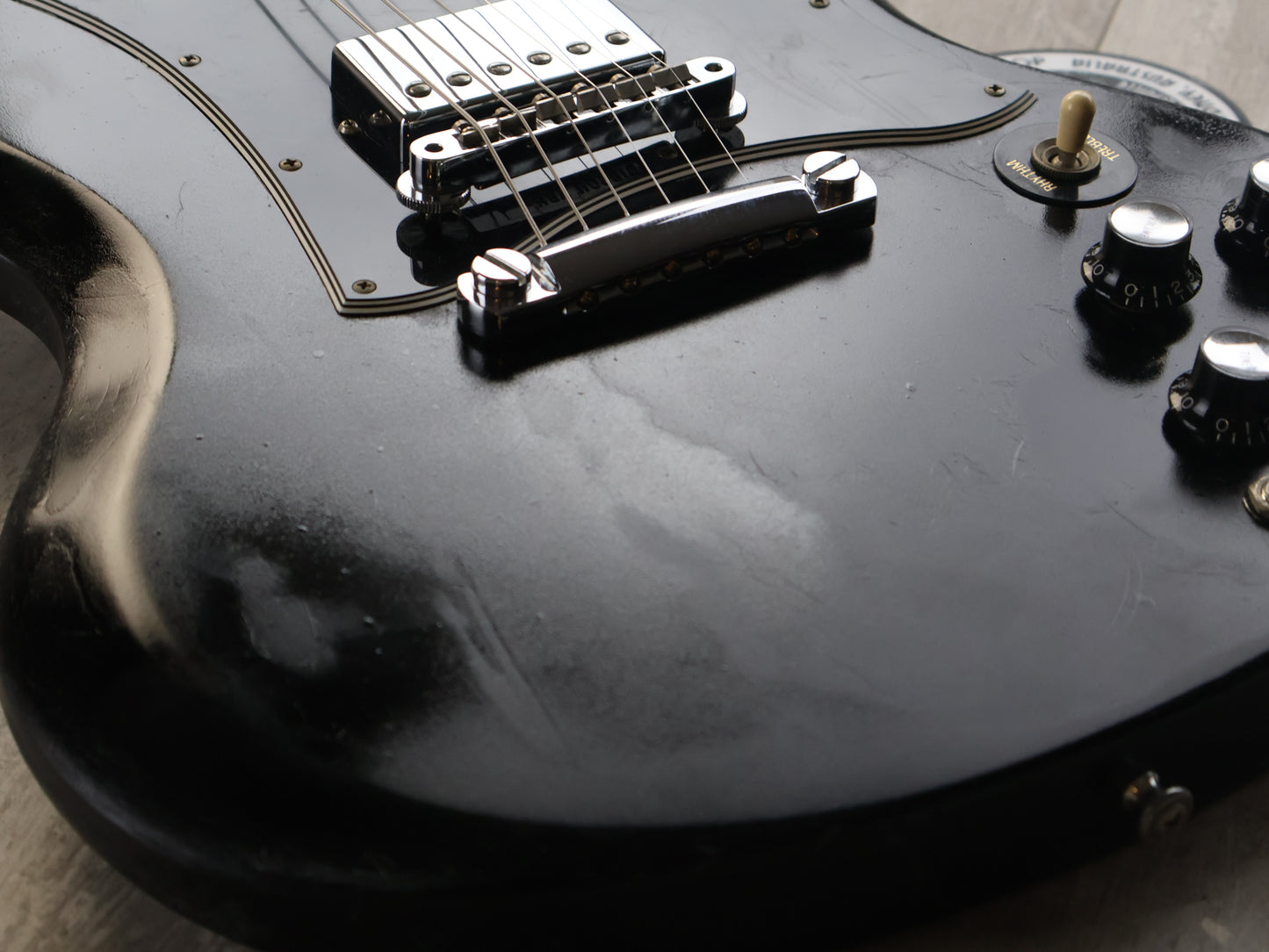 1996 Gibson USA SG Standard Double Cutaway (Black)