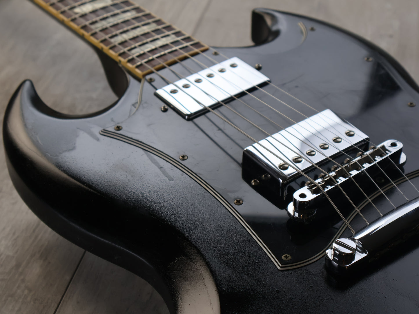 1996 Gibson USA SG Standard Double Cutaway (Black)