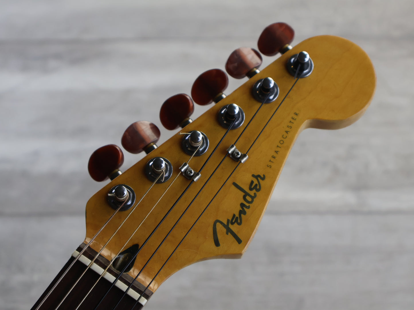 1996 Fender Japan STCL-100 "Classical Stratocaster" Nylon Electric (Natural)
