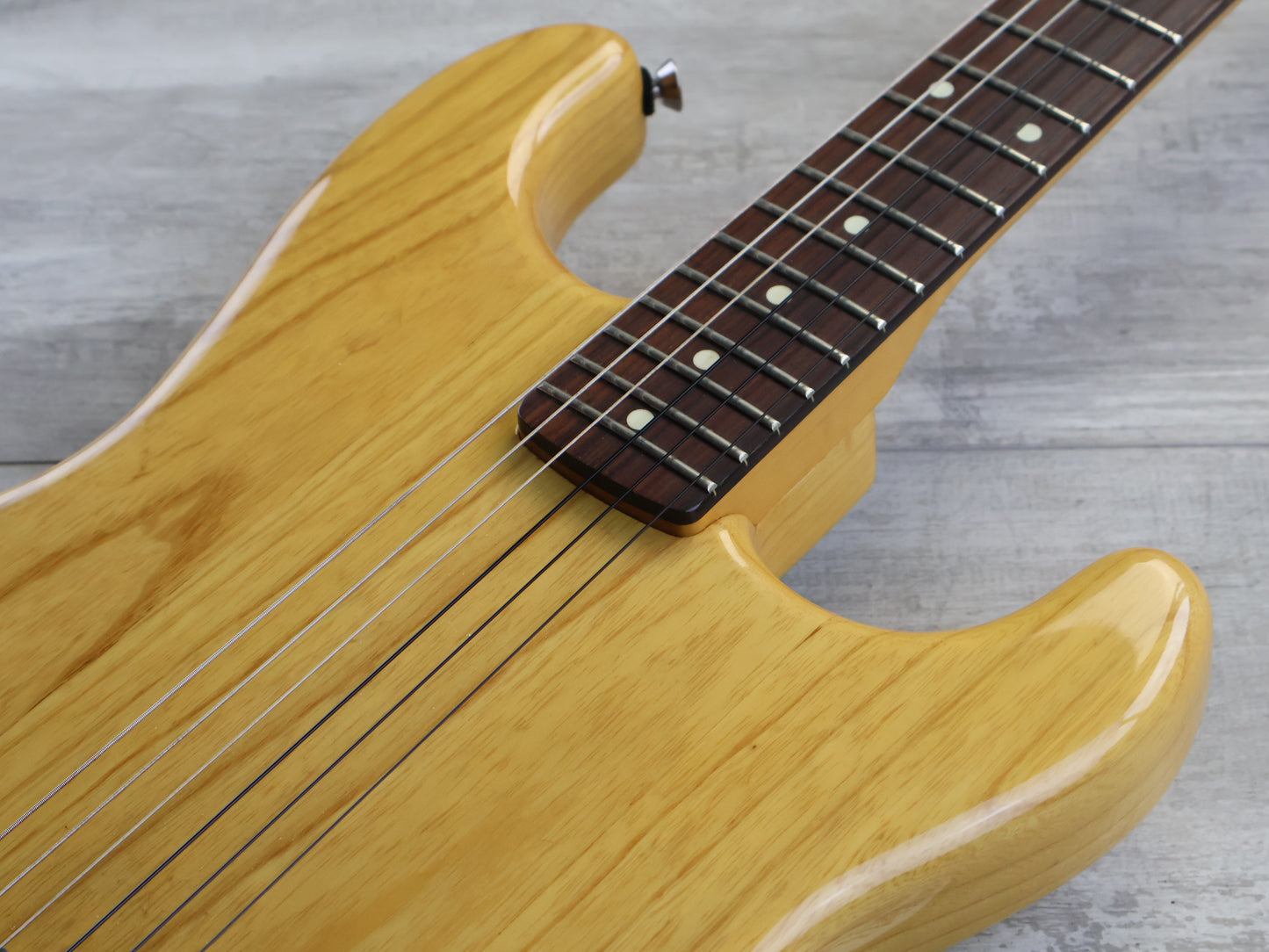 1996 Fender Japan STCL-100 "Classical Stratocaster" Nylon Electric (Natural)