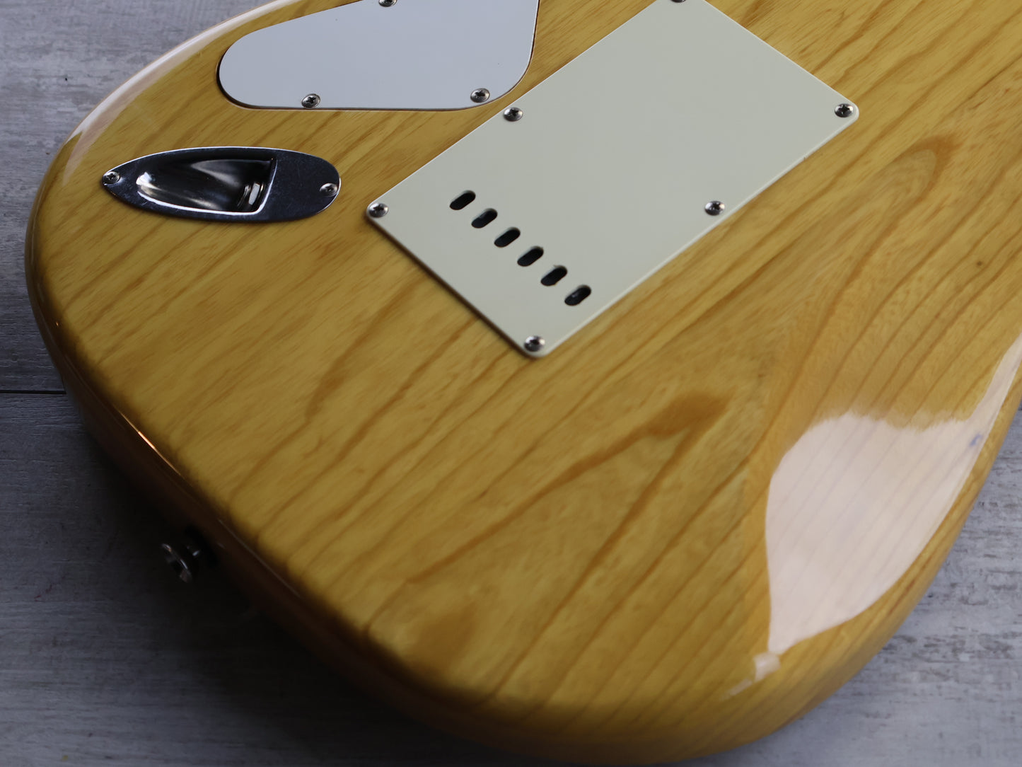 1996 Fender Japan STCL-100 "Classical Stratocaster" Nylon Electric (Natural)