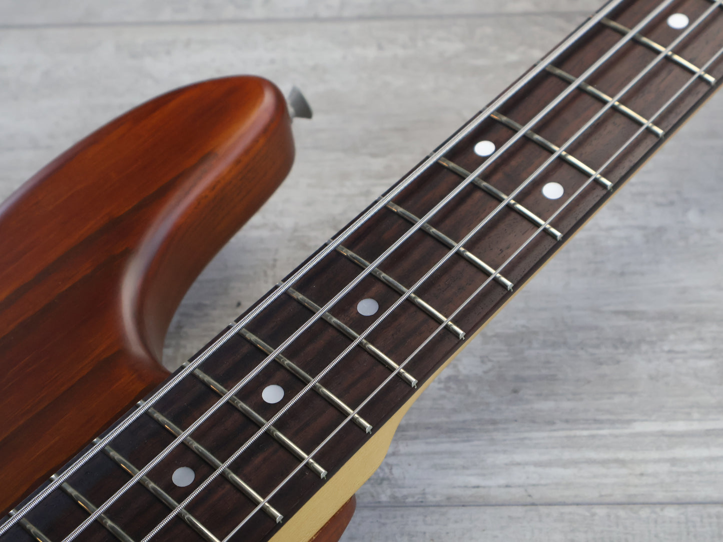 1990 Fender Japan JBR-1000 Pro Feel Jazz Bass (Matte Brown)