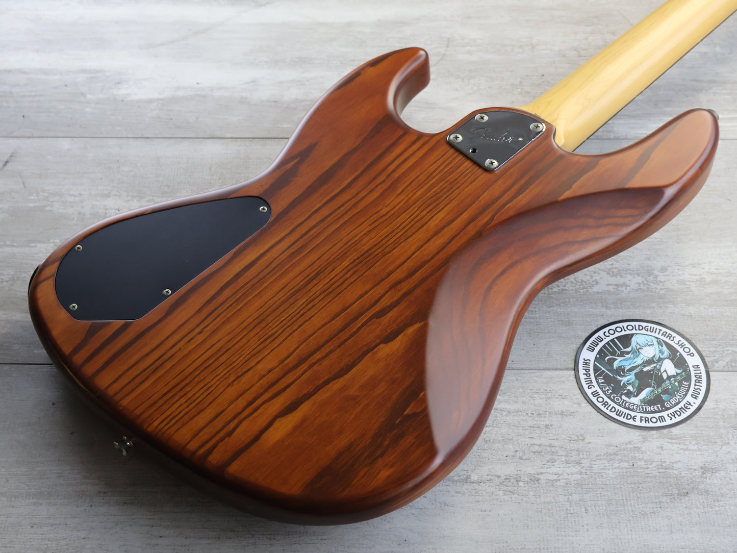 1990 Fender Japan JBR-1000 Pro Feel Jazz Bass (Matte Brown)