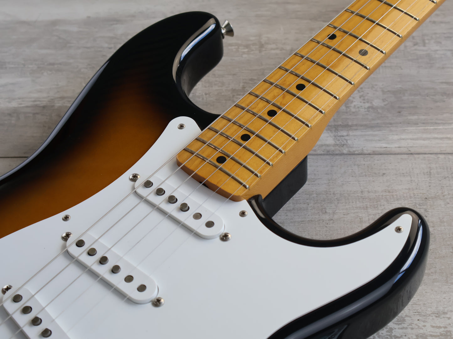 2003 Fender Japan ST57-58US '57 Reissue Stratocaster w/USA Pickups (Sunburst)