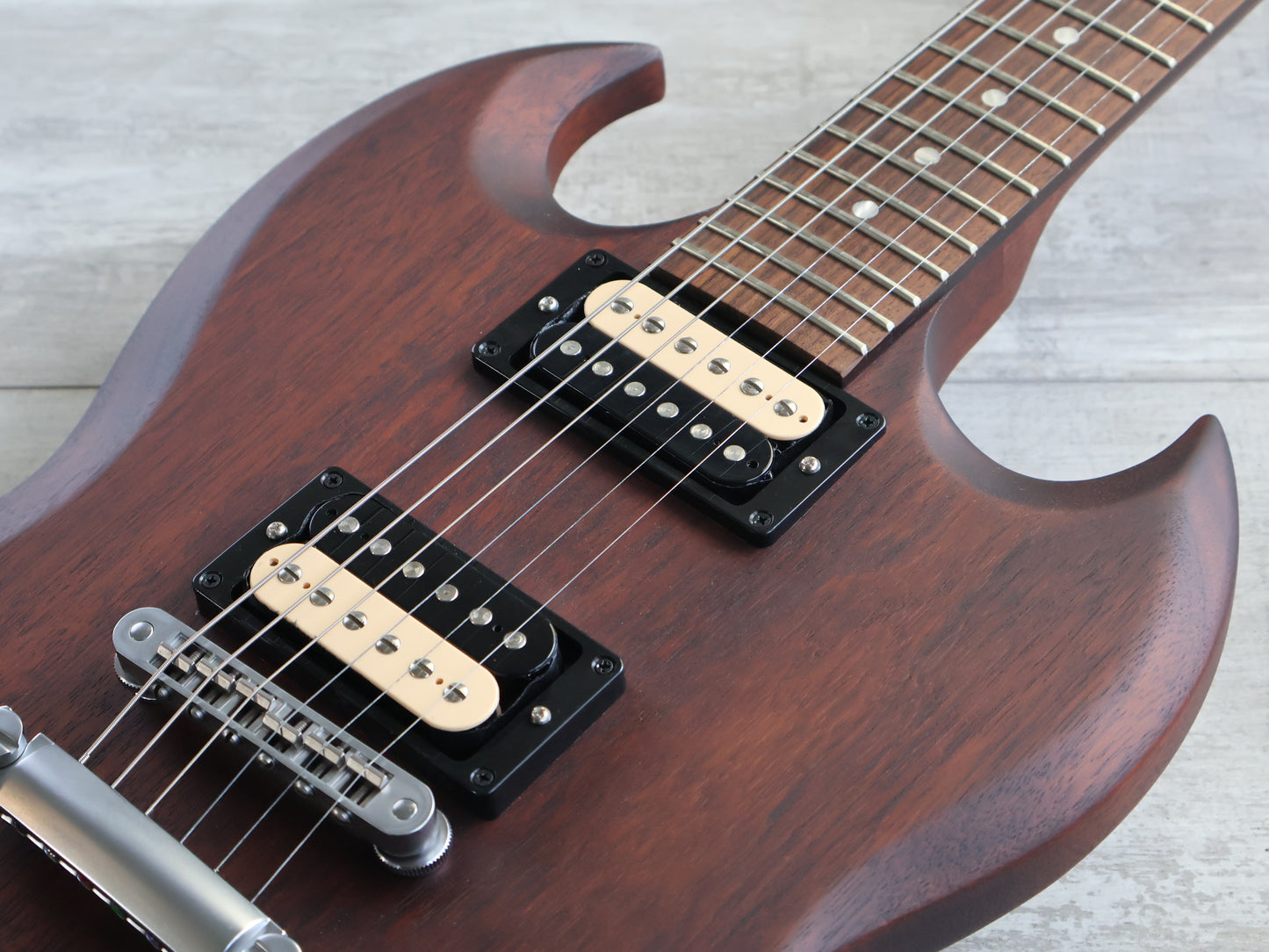 2014 Gibson USA SGJ14 120th Anniversary SG (Chocolate Satin)