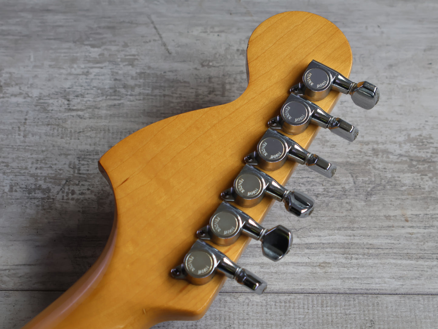 1986 Fender Japan ST72-70SC Scalloped Yngwie Malmsteen Stratocaster (Aged White)