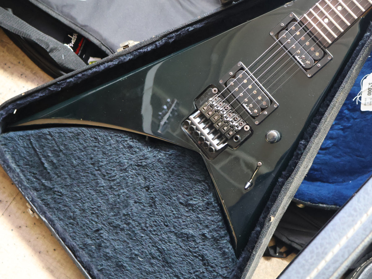 1993 Jackson Japan Professional Series Randy Rhoads EX Flying V (Black)