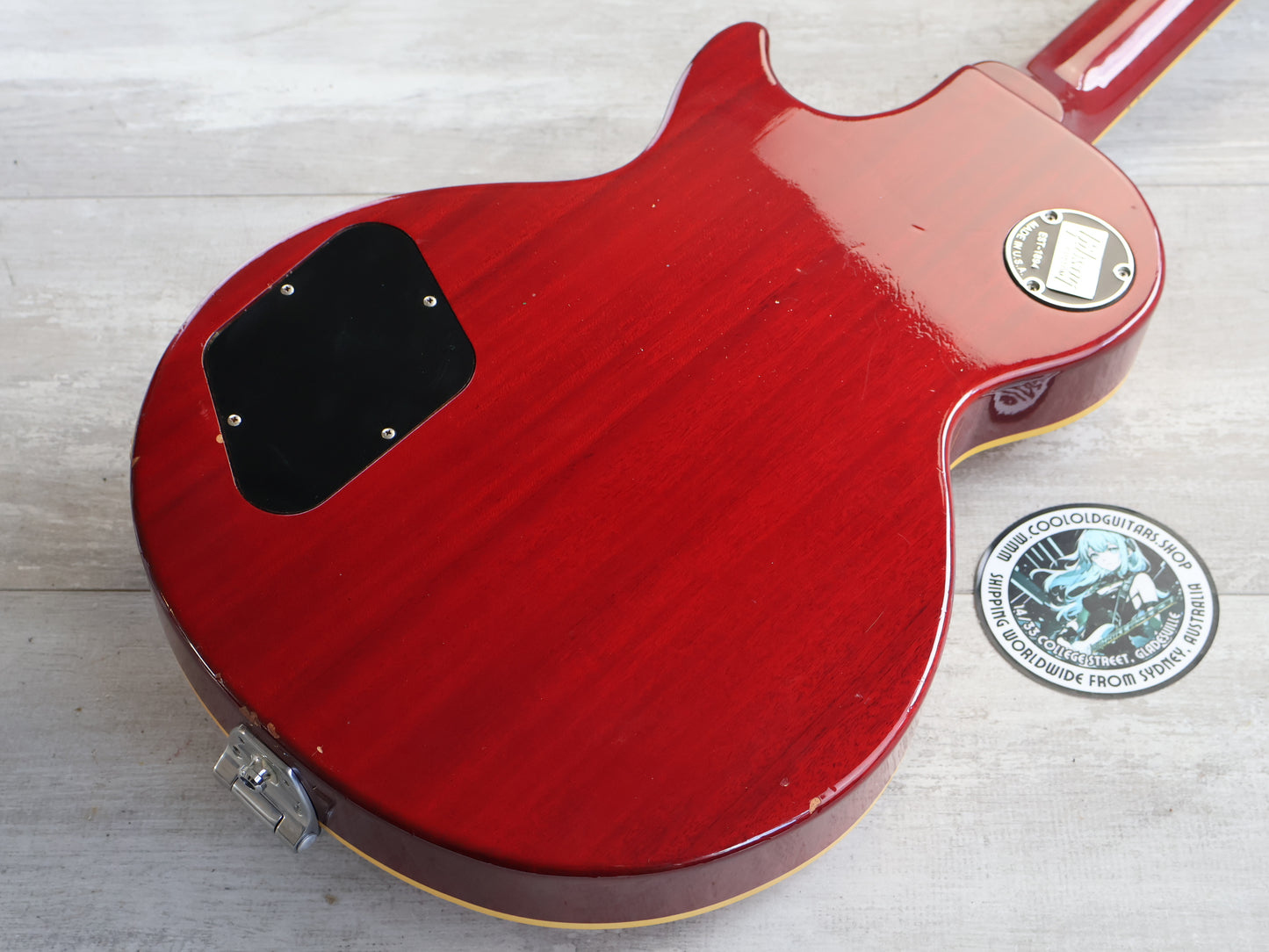 2005 Epiphone Japan LQ Series Limited Edition Les Paul Standard w/Bigsby (Cherry Sunburst))