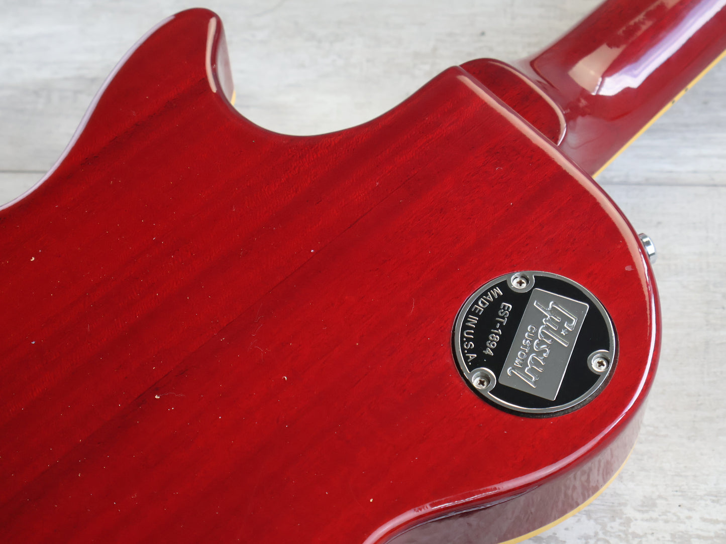 2005 Epiphone Japan LQ Series Limited Edition Les Paul Standard w/Bigsby (Cherry Sunburst))