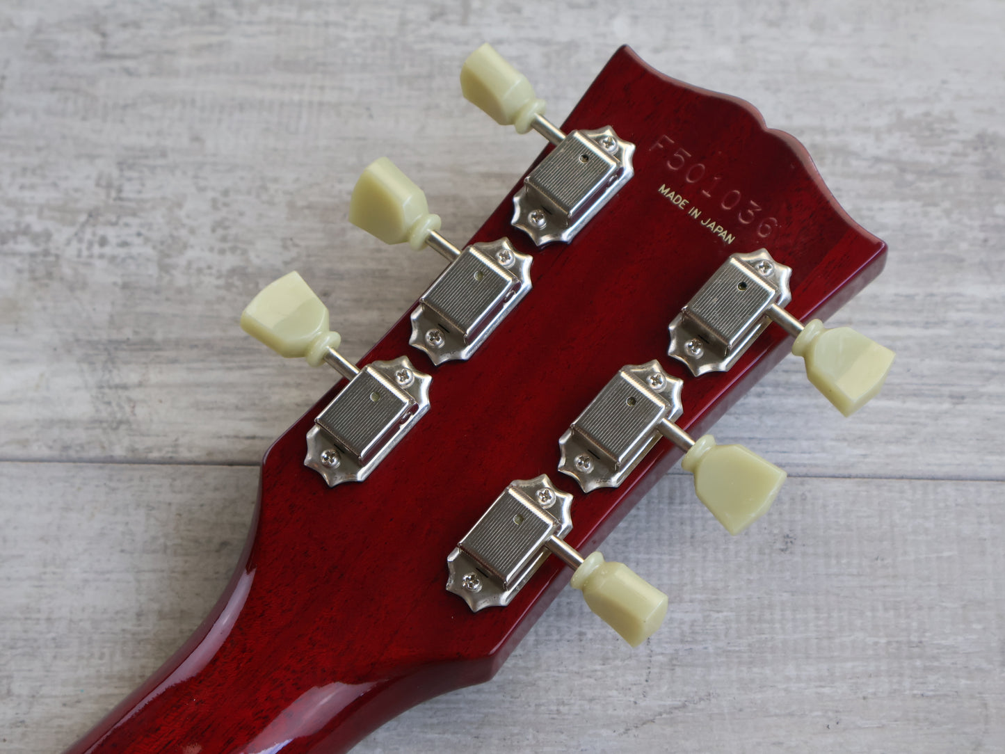 2005 Epiphone Japan LQ Series Limited Edition Les Paul Standard w/Bigsby (Cherry Sunburst))
