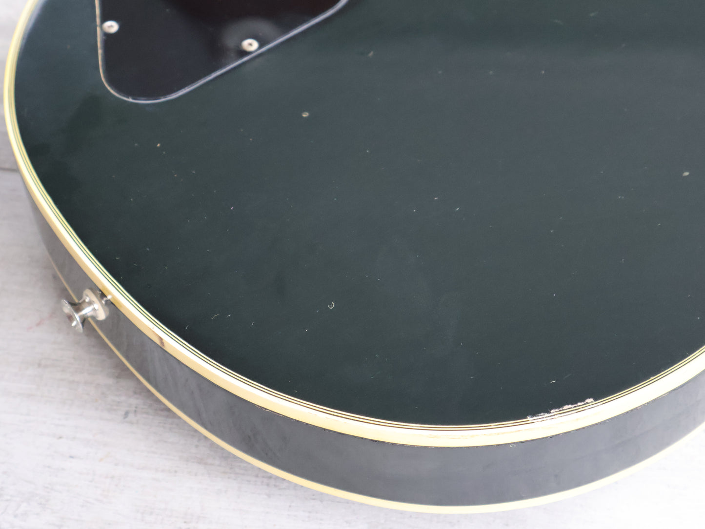 1978 Greco Japan EG-600PB Les Paul Custom 3PU Black Beauty (Ebony)