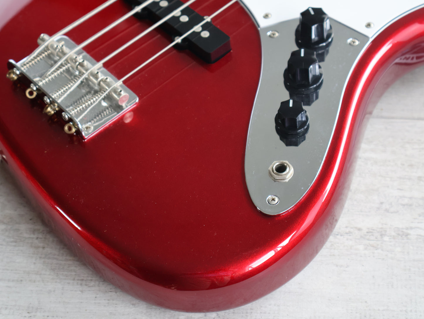 2006 Fender Japan Jazz Bass Standard (Candy Apple Red)