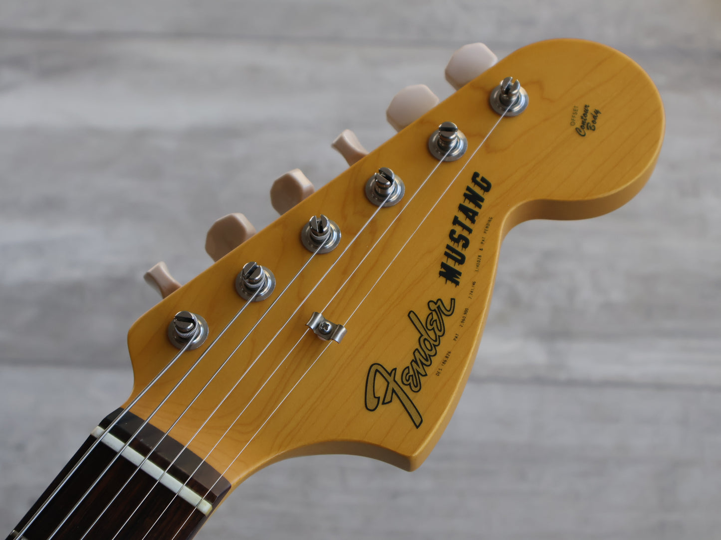 2020 Fender Japan Char Signature Model Mustang (Olympic White)