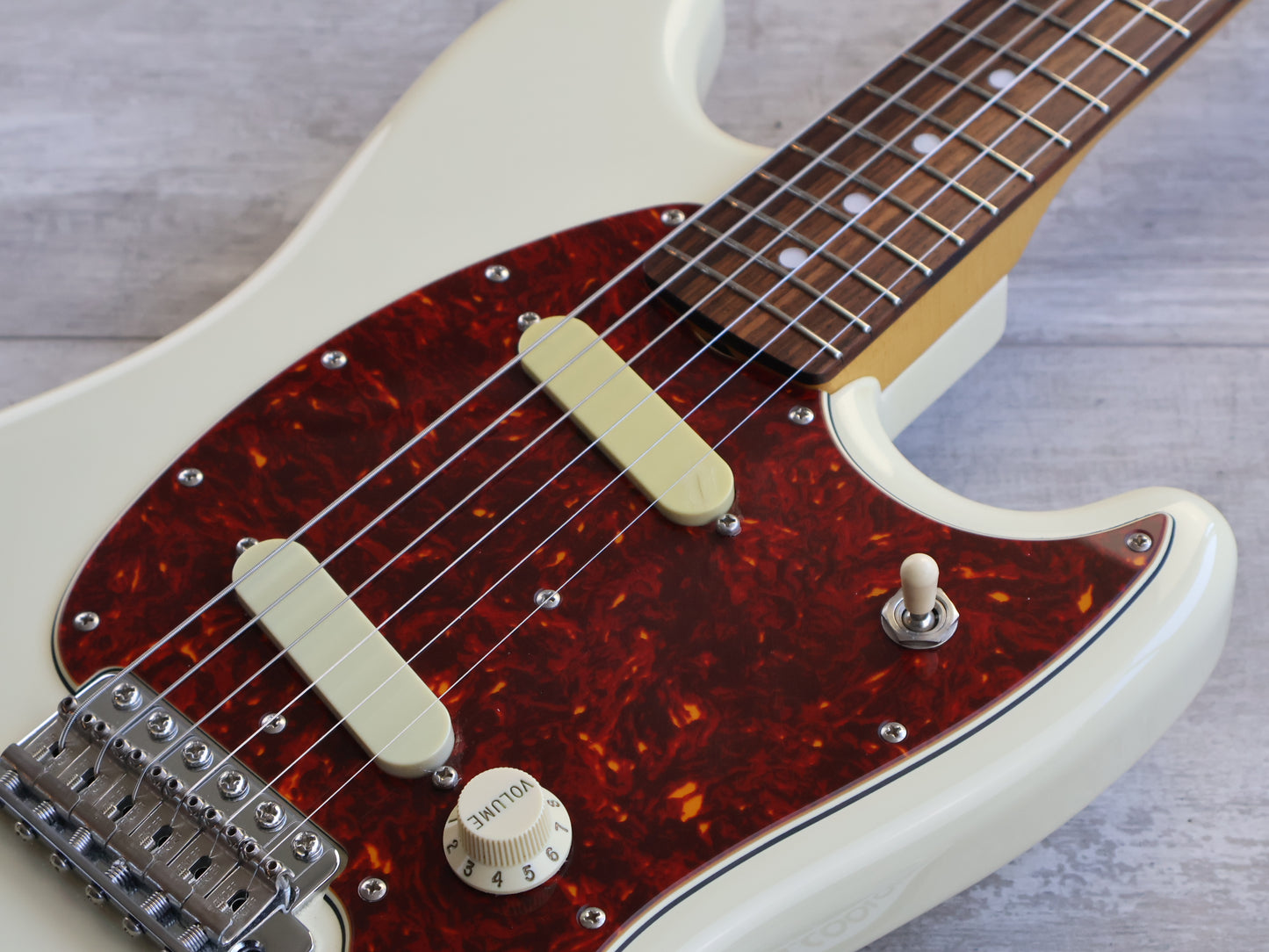2020 Fender Japan Char Signature Model Mustang (Olympic White)