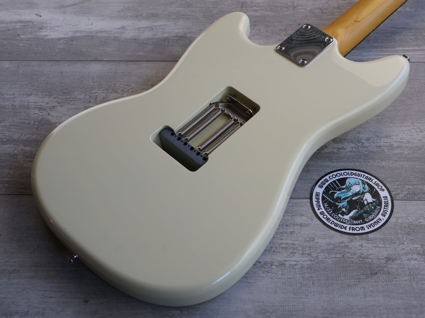 2020 Fender Japan Char Signature Model Mustang (Olympic White)