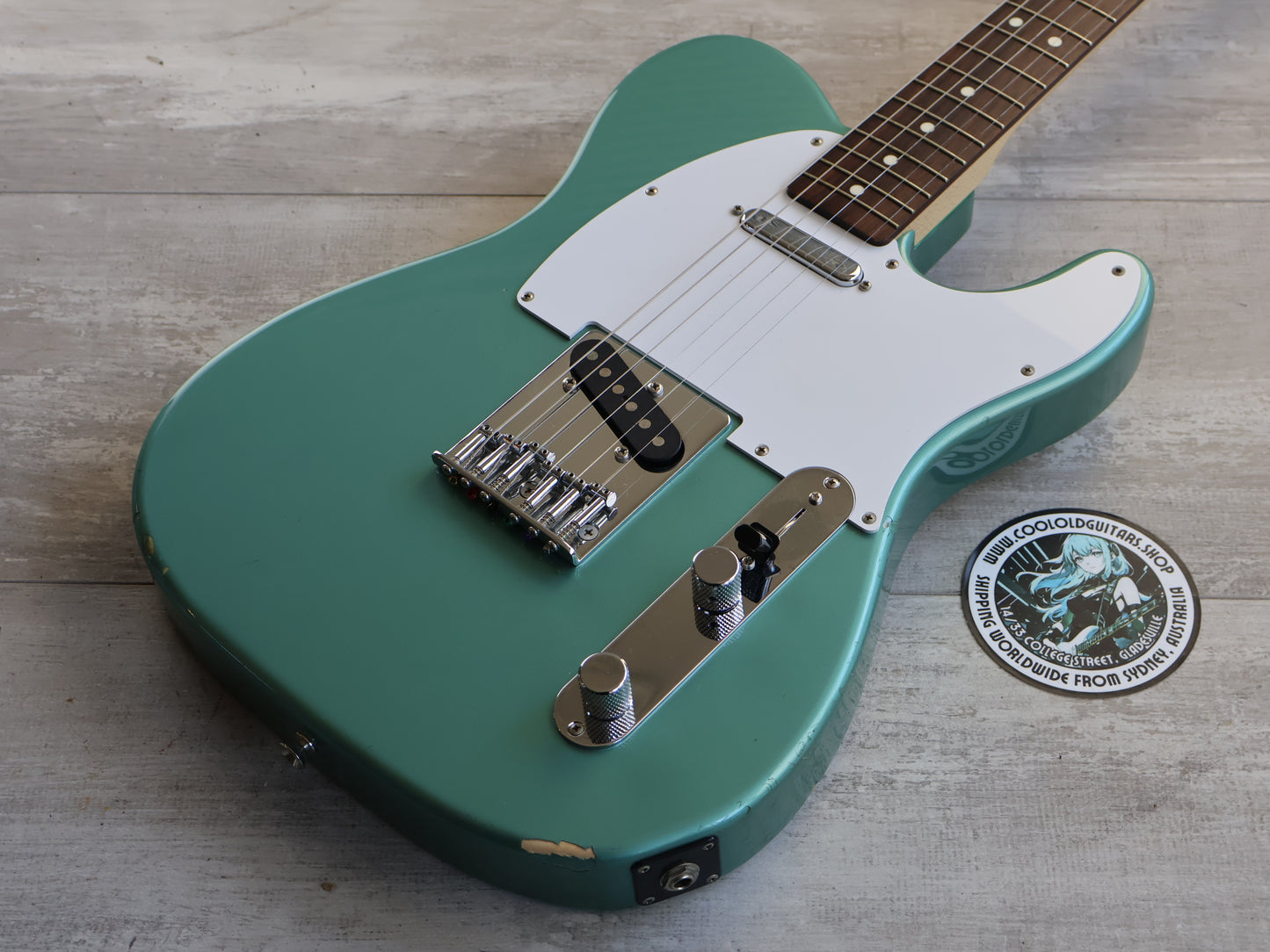 2010 Fender Japan TL-STD Telecaster Standard (Ocean Turquoise Metallic)