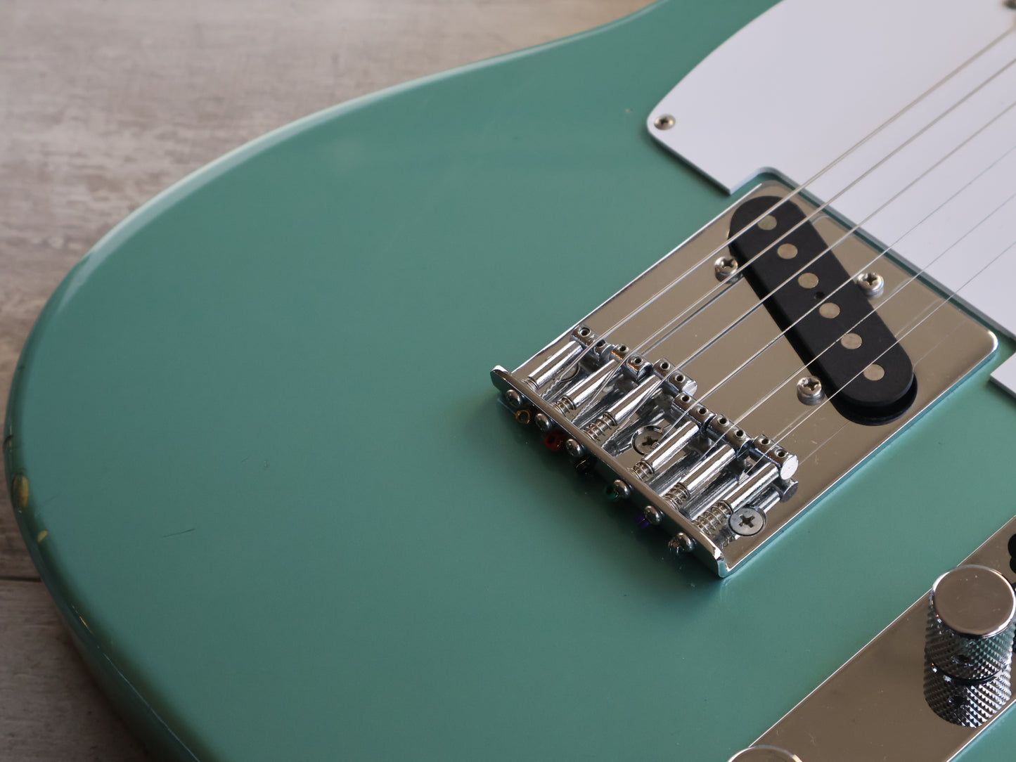 2010 Fender Japan TL-STD Telecaster Standard (Ocean Turquoise Metallic)