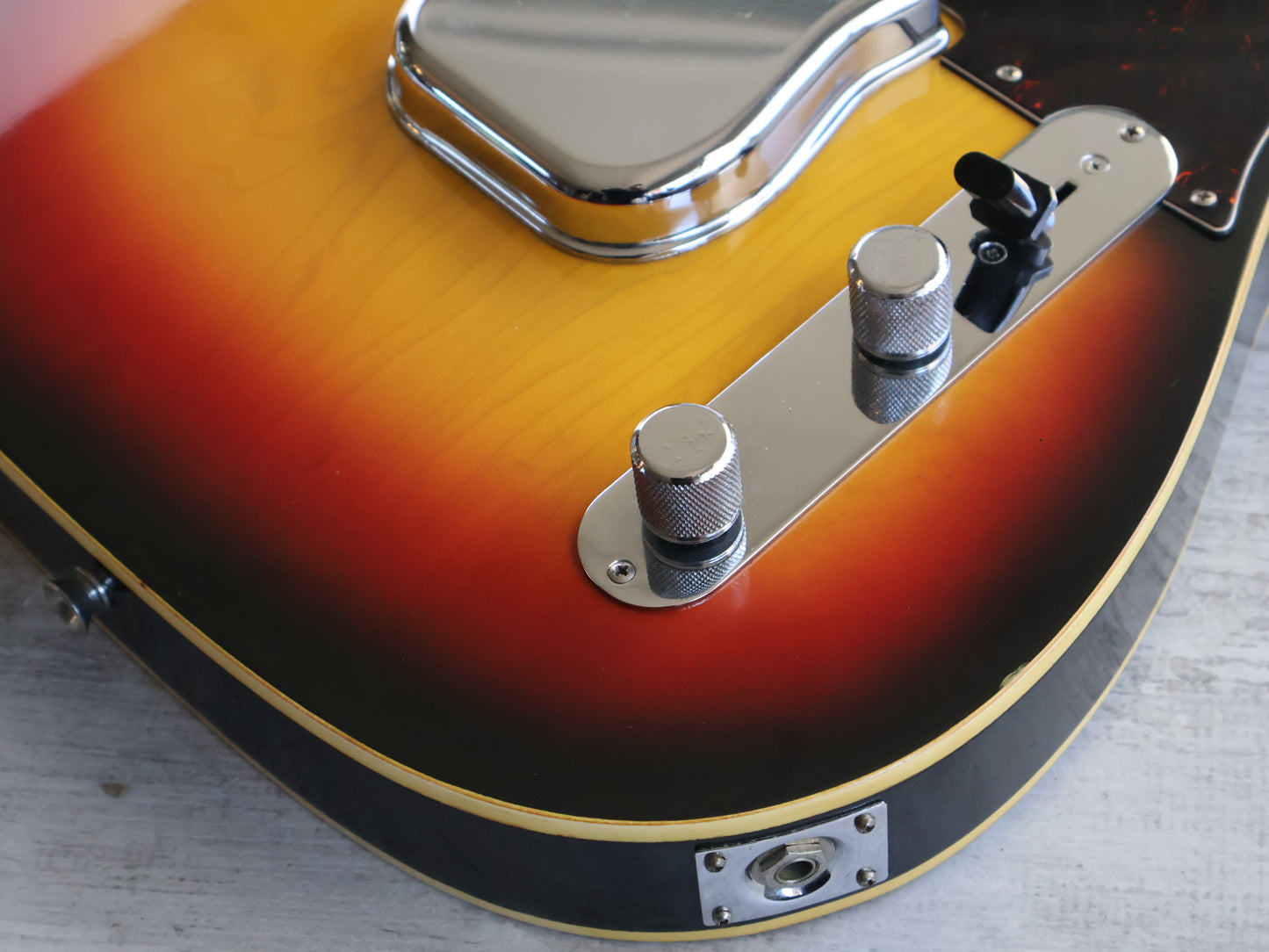 1975 Fernandes Japan FTE58-YS '62 Reissue Double Bound Telecaster (Sunburst)
