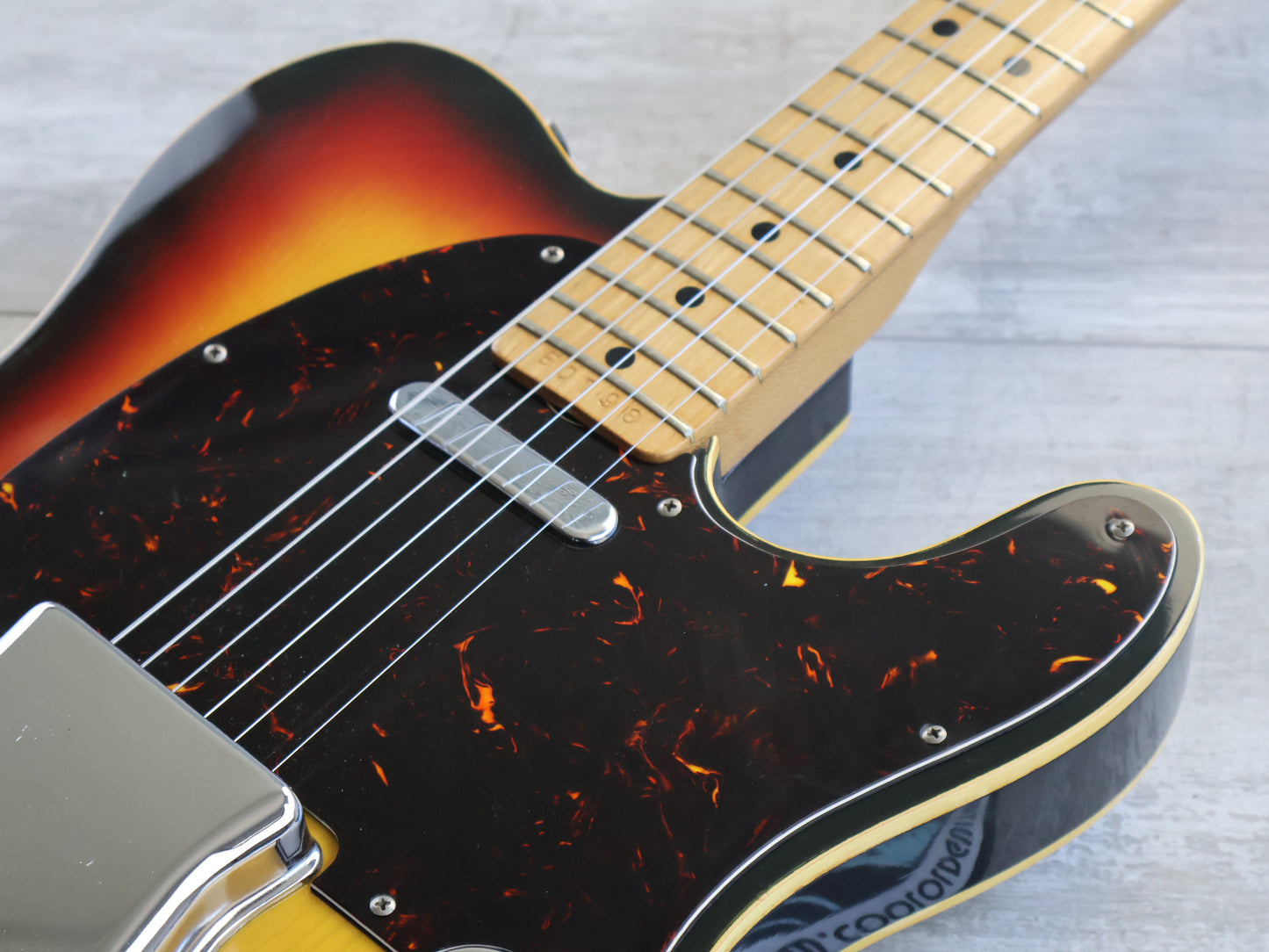 1975 Fernandes Japan FTE58-YS '62 Reissue Double Bound Telecaster (Sunburst)